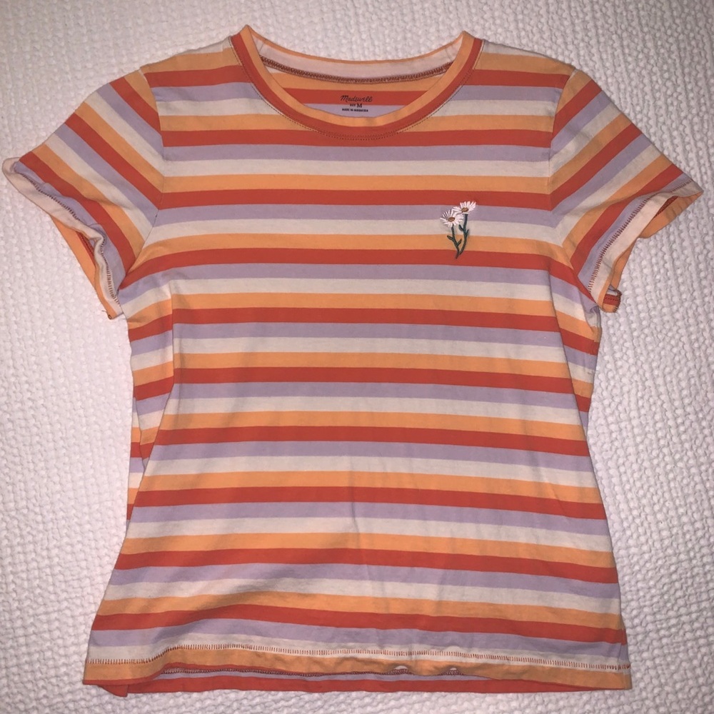 Madewell Embroidered Tee